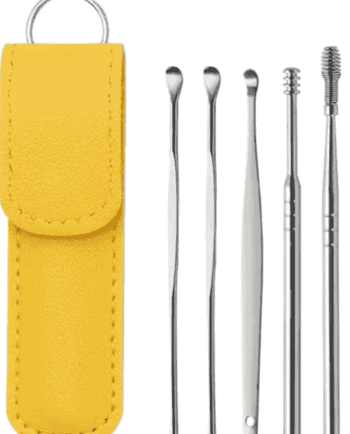 Pack Off 6 Ear Pick With Storage Bag