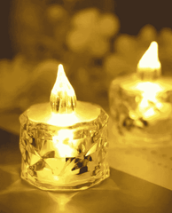 Pack Of 12 Flameless LED Decorative Candle Light