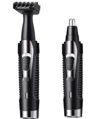 Rechargeable 2-in-1 Trimmer Set with USB Charging