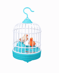 Voice Control Bird Cage Toy for Kids – Talking Pet Simulation Bird Toy