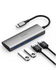 Type-C to 4-Port USB 3.0 Hub