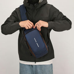 Anti-Theft Sling Backpack with USB Charging Port