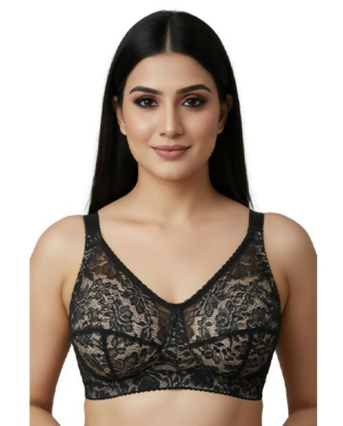 Premium Soft Front Open Button Bra