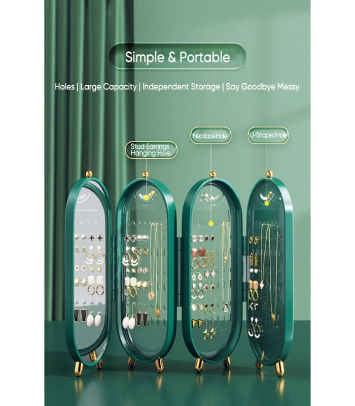 Foldable Jewelry Storage Box