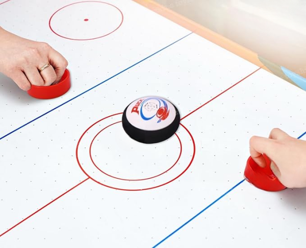 Battery-Operated Air Hockey Game