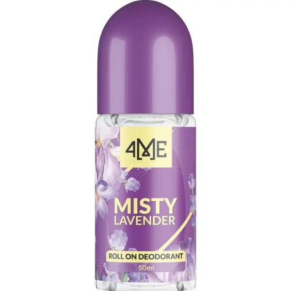 4Me Misty Lavender Roll-On Deodorant – 50ML