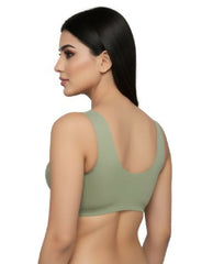 Premium Soft Front Open Button Bra