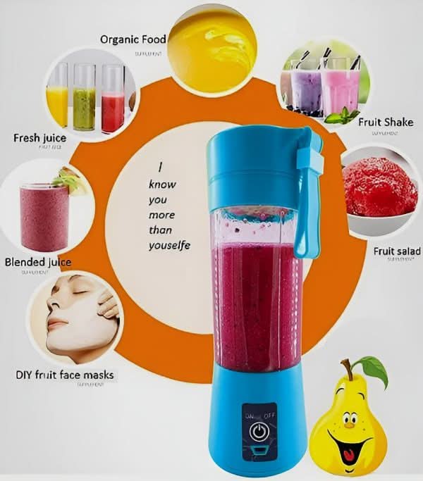 Portable USB Chargeable Juicer Blender 