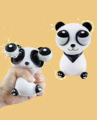 Panda Squeeze Toy – Rotatable Eyes Sensory Stress Reliever