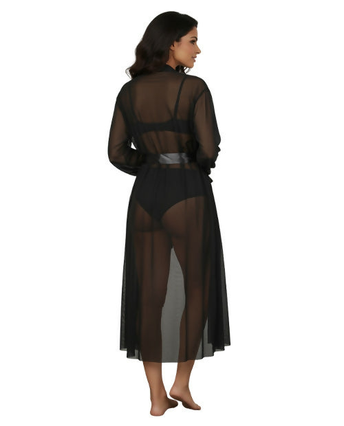Noir Romance Sheer Robe