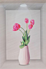Exquisite Fake Window Flower Wall Decoration