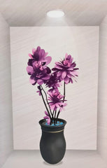 Exquisite Fake Window Flower Wall Decoration
